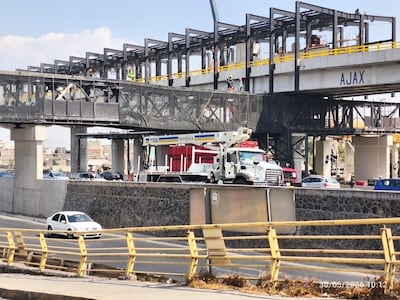 ¡Toma precauciones! Cierres en la México-Puebla por obras del Trolebús; horarios y vías alternas