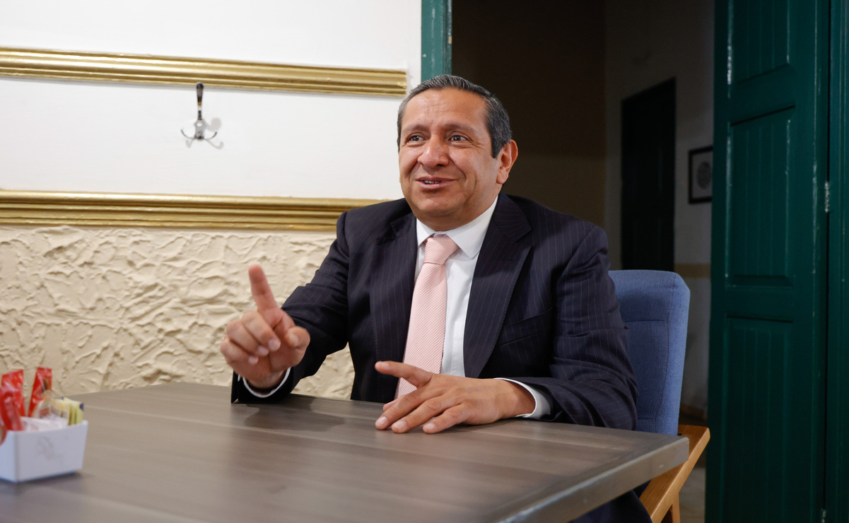 Héctor Macedo afirma que “el sistema de justicia es caro para las víctimas”. Foto: Arturo Hernández / El Universal Edomex