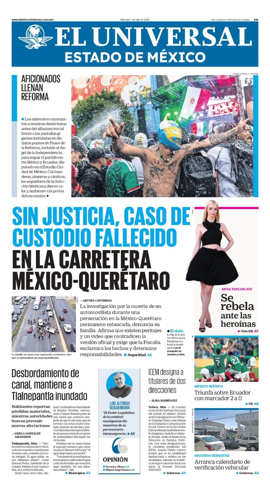 Portada 01 de julio de 2026