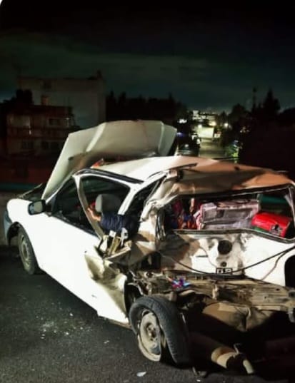 Automovilistas que circulaban por la zona, alertaron a los cuerpos de emergencia / Foto Especial