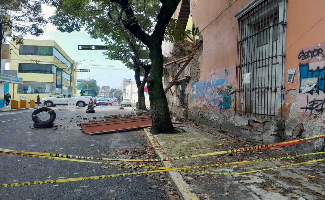 De acuerdo con el Atlas de Riesgo municipal, en la capital mexiquense hay un reporte de 125 inmuebles históricos catalogados en peligro de derrumbe. Foto: Claudia Rodríguez.