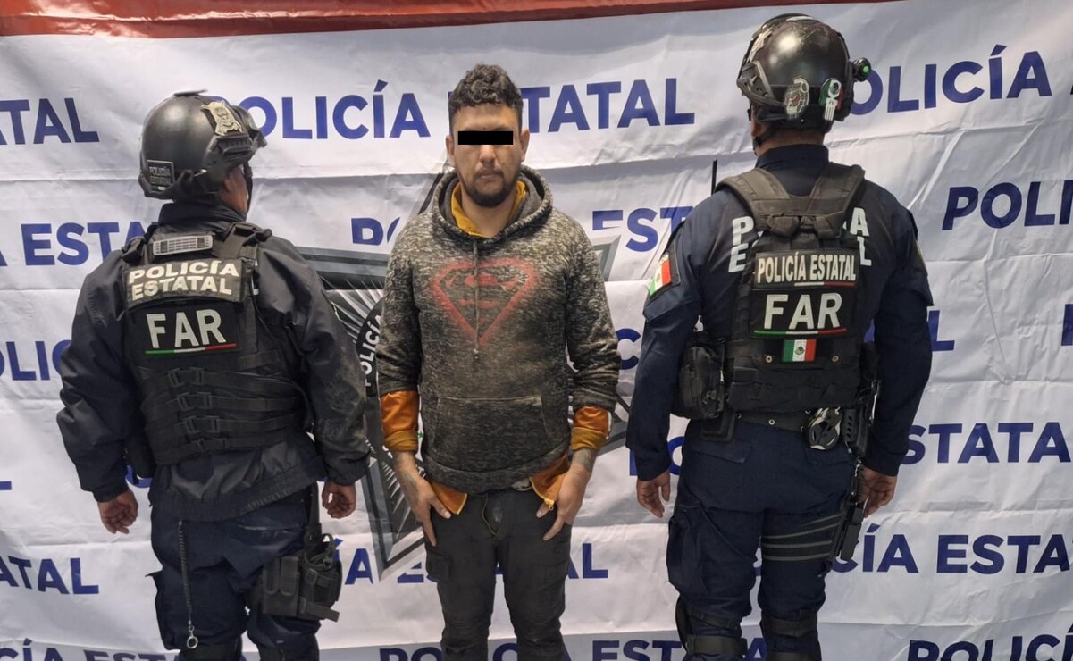 Detienen en Atlacomulco a Santiago “N” por robo con violencia y secuestro exprés