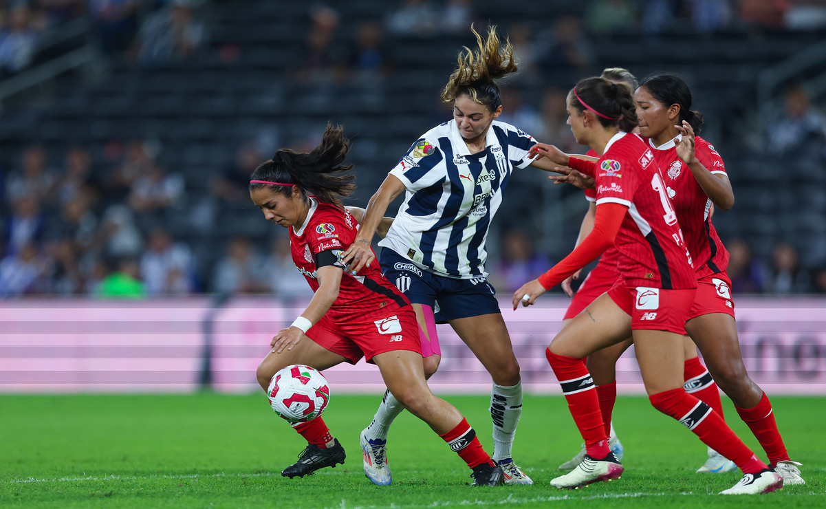 Rayadas propuso su condición desde el arranque del partido. Foto: Especial