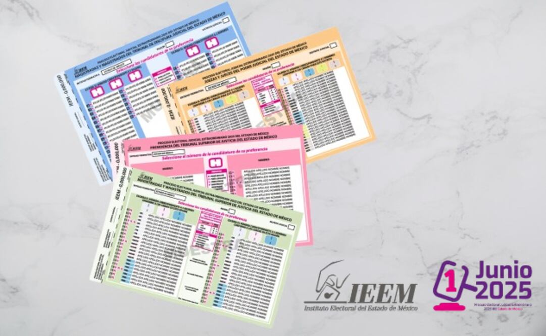 El costo promedio que cada boleta electoral utilizada en el Proceso Electoral Judicial Extraordinario del Estado de México, será de 2.62 pesos. Foto: Especial