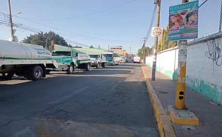 Protesta de piperos en Ocoyoacac: demanda por abastecimiento de agua