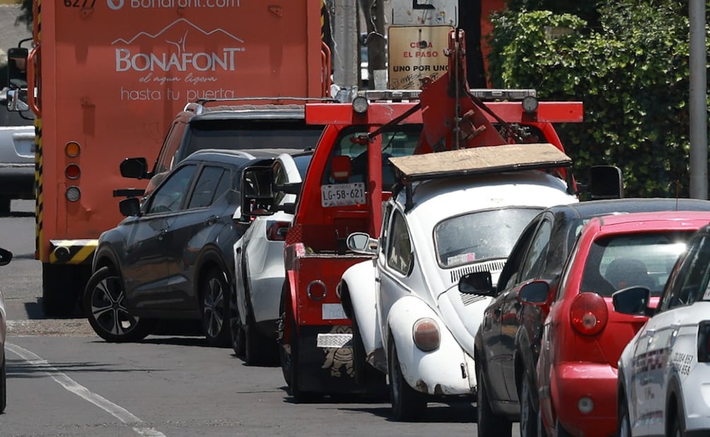 Las multas por retención injustificada de vehículos pueden alcanzar los 47 mil pesos según la normativa vigente. Foto Alejandro Vargas / El Universal