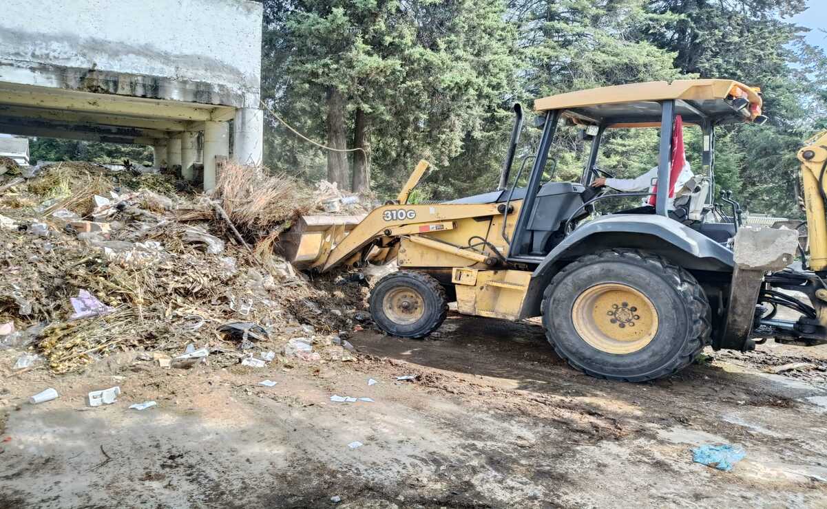 Se recolectaron 630 metros cúbicos de residuos entre flor seca, escombro y pasto / Foto Especial
