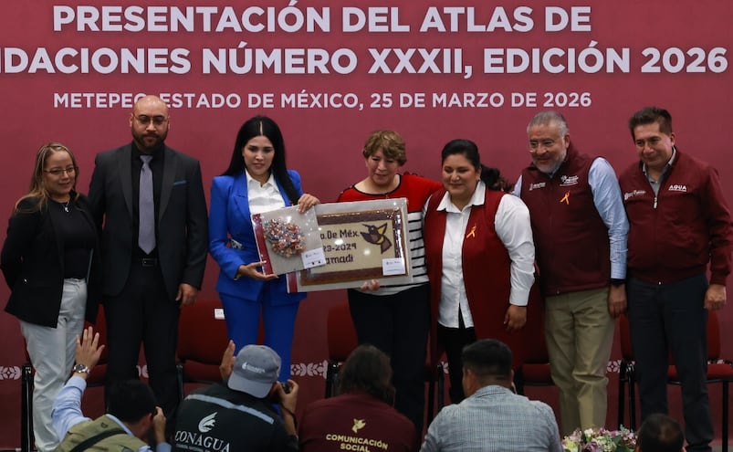 Presentan Atlas de Inundaciones 2026: Más de 100 obras hidráulicas buscan frenar desastres en el Edomex