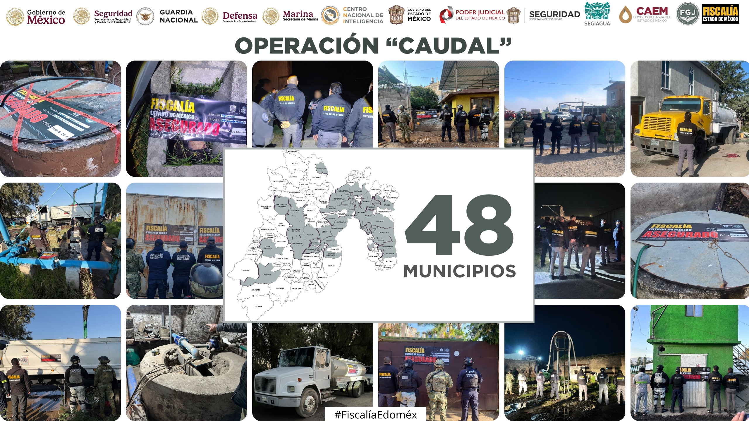Fueron aseguradas 250 pipas y transportes de agua / Foto Especial