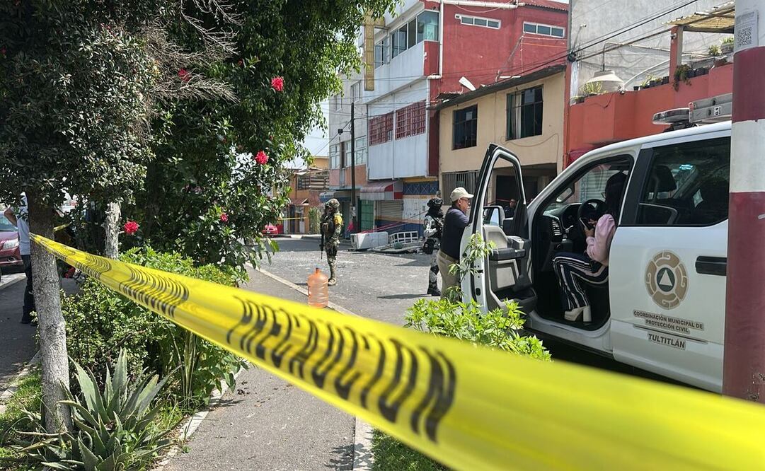 Una joven de entre 18 y 20 años falleció a consecuencia de la explosión ocurrida dentro de una vivienda en Tultitlán. Foto: Especial