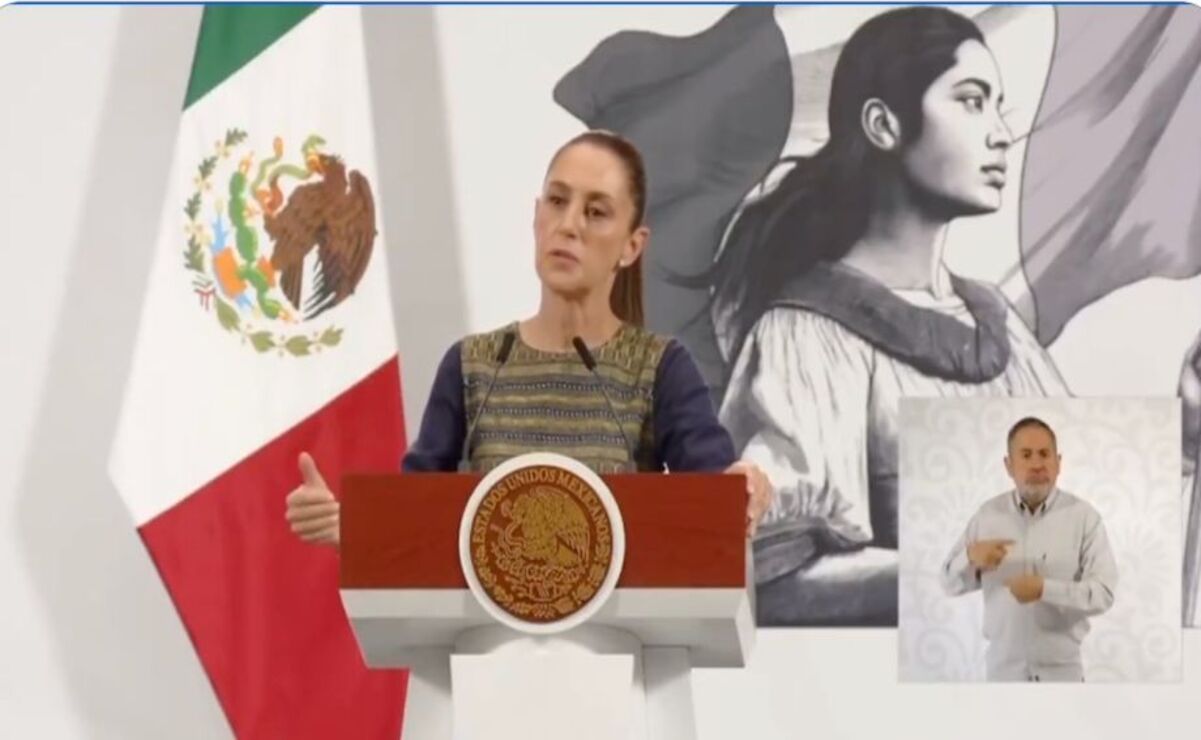 La presidenta Claudia Sheinbaum, detalló las acciones prioritarias en materia de infraestructura, servicios básicos y desarrollo social.  Foto: Especial