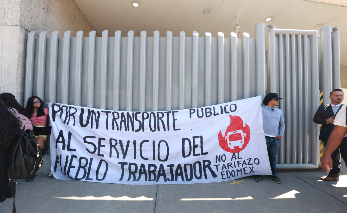 Amparo contra el tarifazo: Exigen protección colectiva para usuarios del transporte público del Edomex 