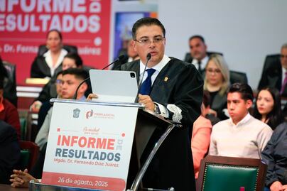 Poder Judicial del Edomex, referente nacional en justicia, destaca Fernando Díaz