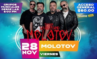 Revelan cartelera para la Feria de Zumpango: La Arrolladora, Bronco, Matute, Molotov y más