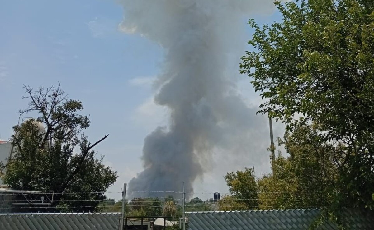 Una fuerte explosión sacudió la zona de La Saucera / Foto Especial