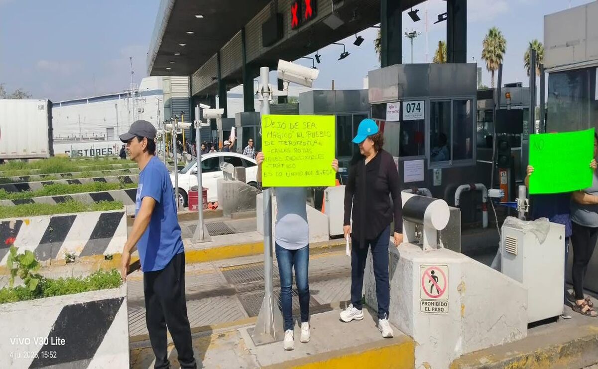 Habitantes de la colonia El Trébol denuncian afectaciones a la circulación por los centros logísticos asentados en la zona / Foto Especial