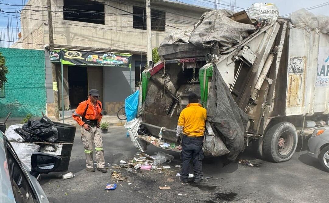 Realizan de 2a 3 viajes diarios al tiradero "Peña del Gato" / Facebook Ayuntamiento Los Reyes La Paz
