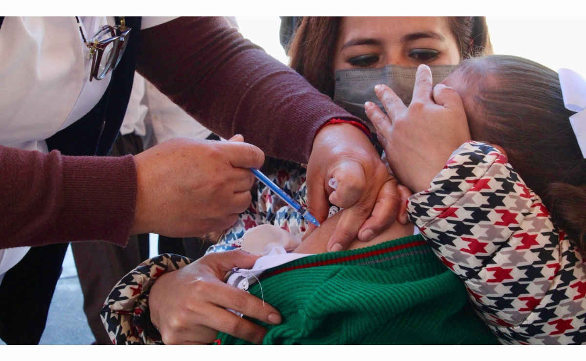 Ante el aumento de casos de sarampión en México, autoridades sanitarias urgen a la vacunación y la prevención. Foto: Jorge Alvarado