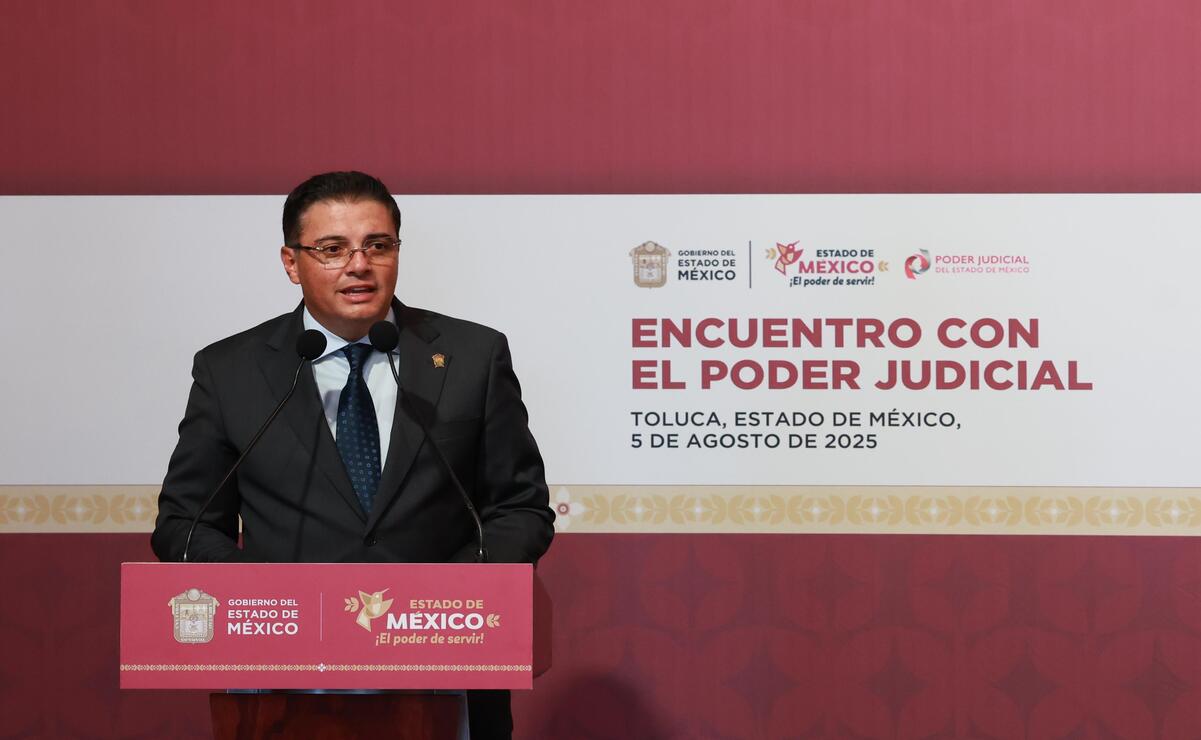 Fernando Díaz Juárez dejó claro que no hay una fecha de inicio formal sobre el proceso de transición del PJEM. Foto: Alejandro Vargas / El Universal Estado de México
