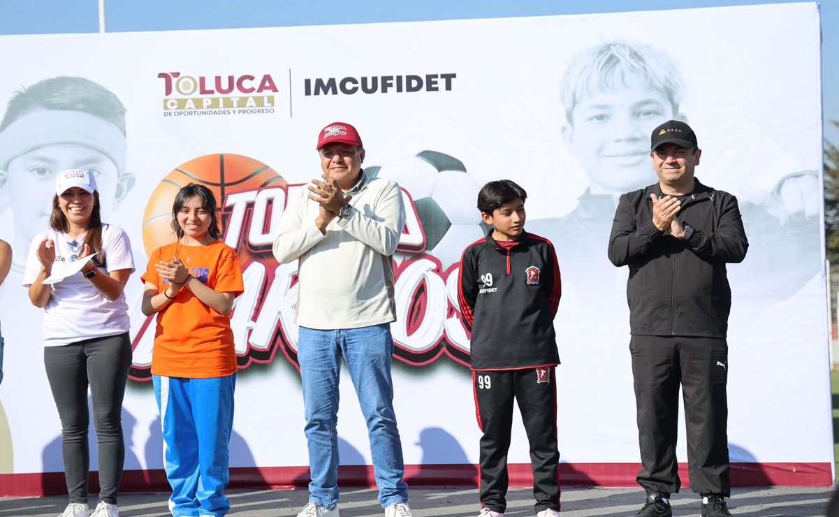 El evento inaugural fue encabezado por Ricardo Moreno Bastida, presidente Municipal de Toluca, quien fue acompañado por Berenice Castro Plaza, directora del IMCUFIDET. Foto: Especial