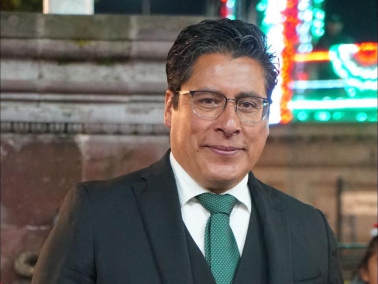 El presidente municipal de Tenango del Valle, Roberto Bautista Arellano. Foto Especial