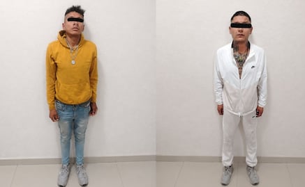Detienen a Alejandro “N” y Sergio Iván “N” por robo de vehículo en Xocoyahualco, Tlalnepantla
