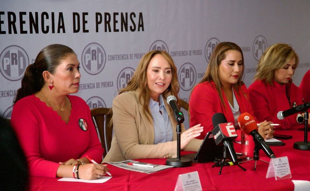 Cristina Ruiz Sandoval, presidenta del PRI en el Edomex / Foto Especial