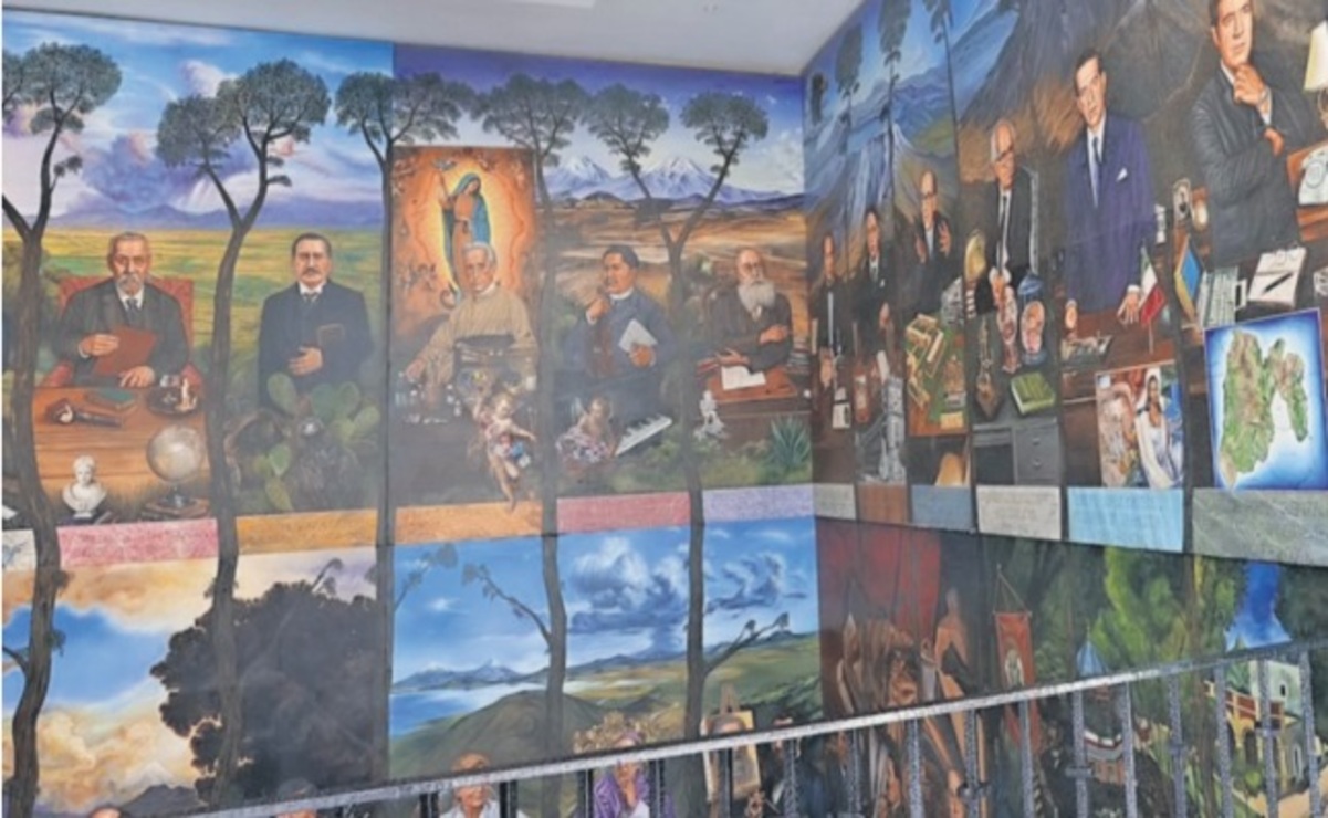 Los murales son parte de la cultura mexicana / Foto Jorge Alvarado