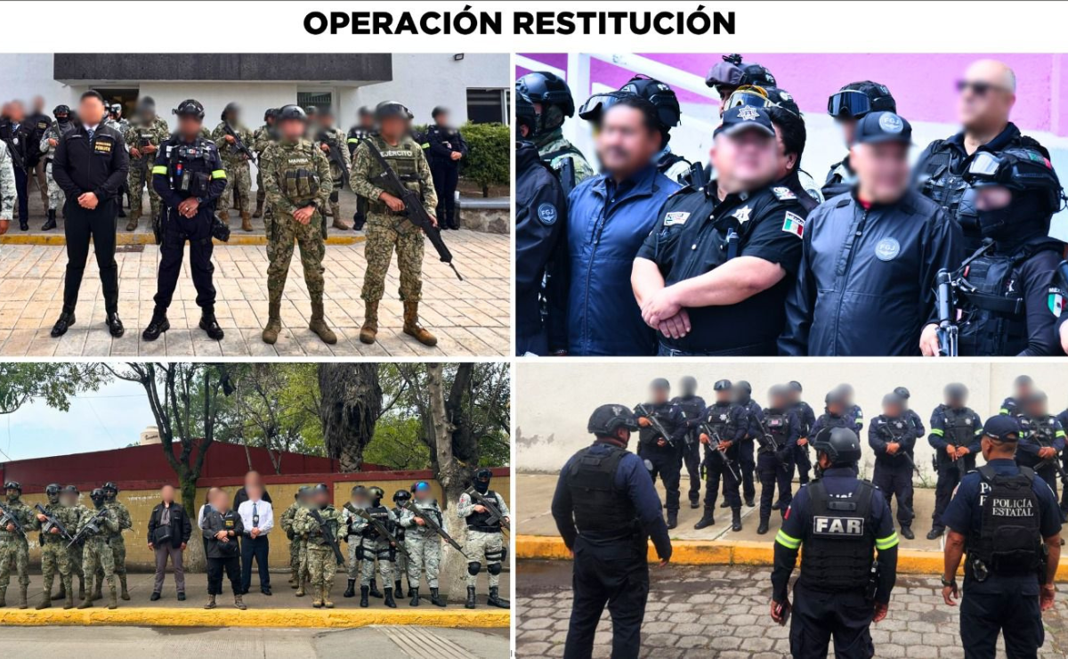 Operativo "Restitución": Devolviendo propiedades a sus dueños en Edomex. Foto: Especial