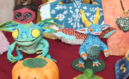 Artesanos del Edomex dan vida a piezas de arte con carrizo, papel y cartón 