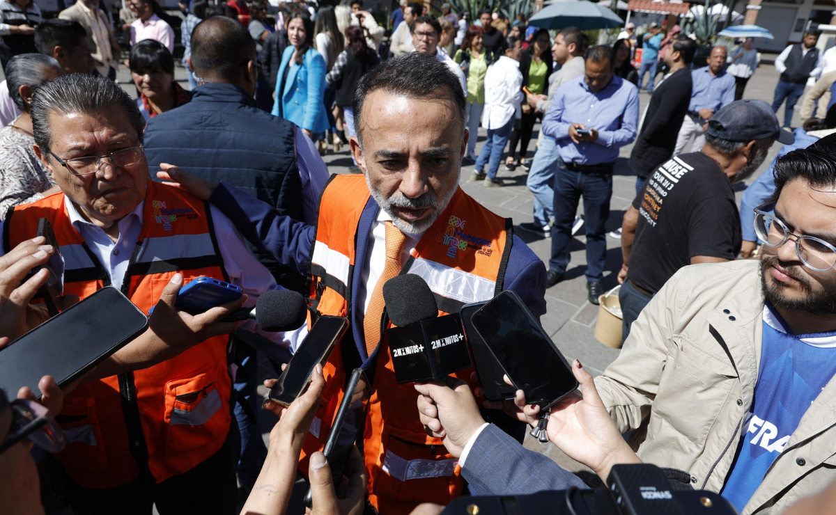 Fernando Flores Fernández pide a los ciudadanos romper el silencio. Tu denuncia es clave para combatir el crimen en Metepec. Foto: Arturo Hernández