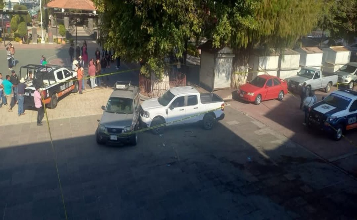 El pasado 20 de marzo, Alejo Cedillo, primer regidor de Ocuilan, fue ultimado a balazos frente al palacio municipal. Foto: Especial