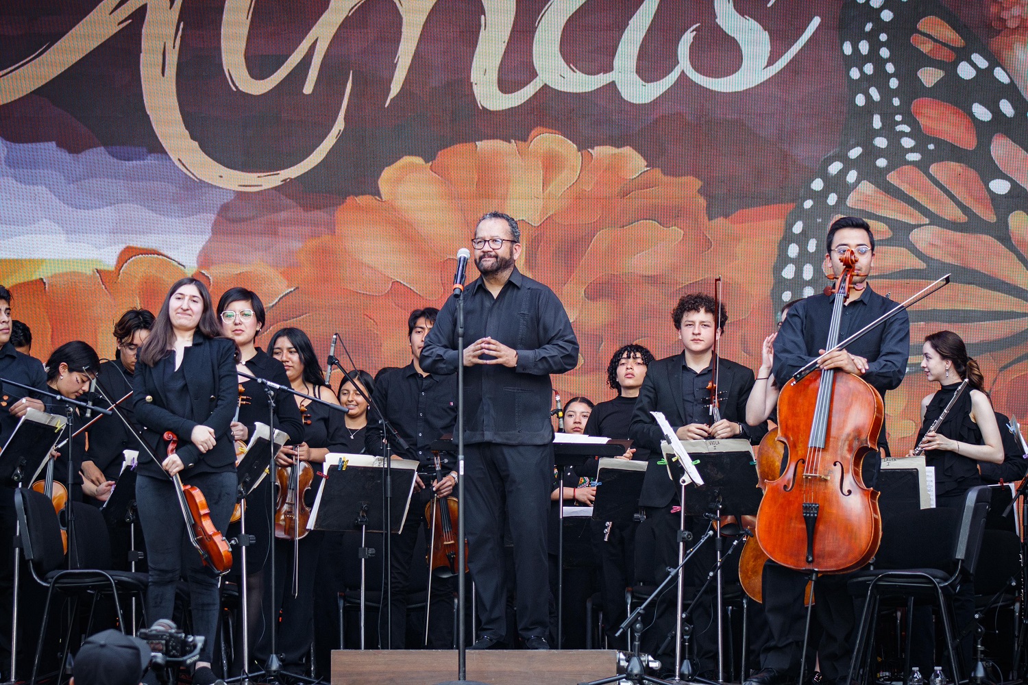La música sinfónica también formó parte del Festival de las Almas. Foto Especial