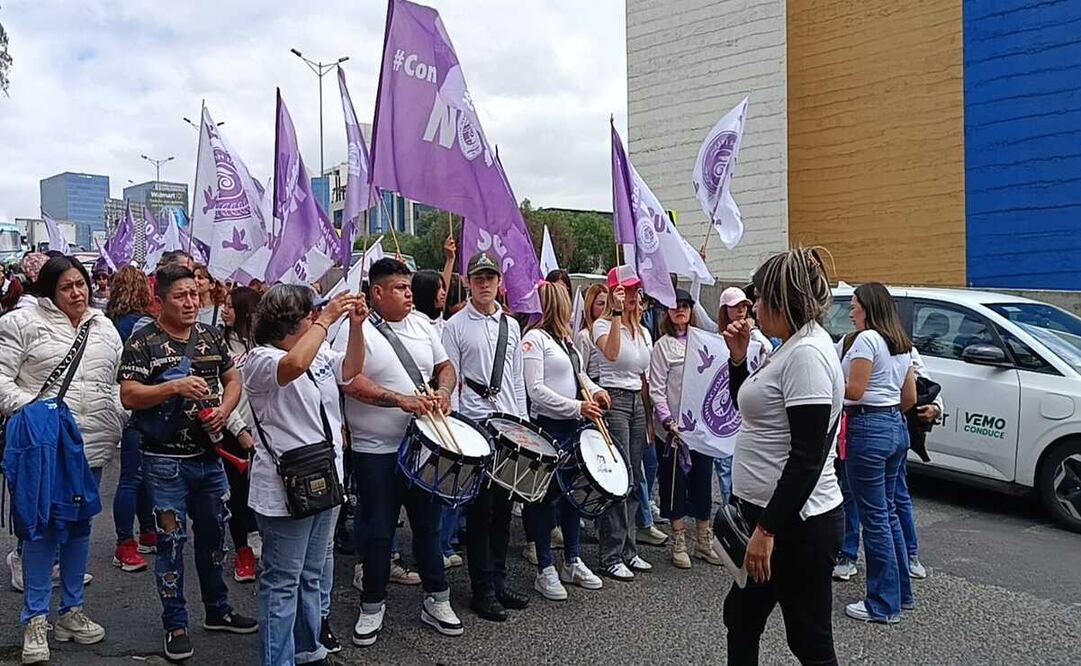 Colectivo Artemisa bloquea Periférico Norte / Foto Gisela González