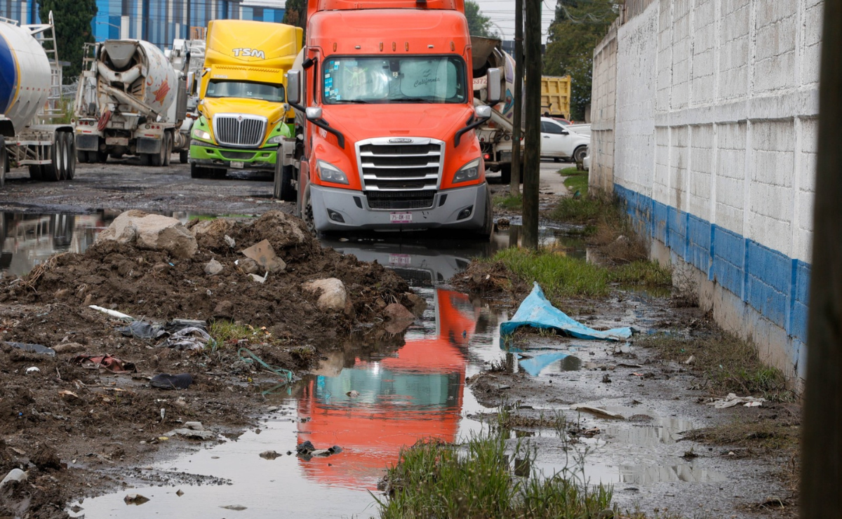 Lluvias en el Parque Industrial de Toluca: La inundación que expone las fallas estructurales