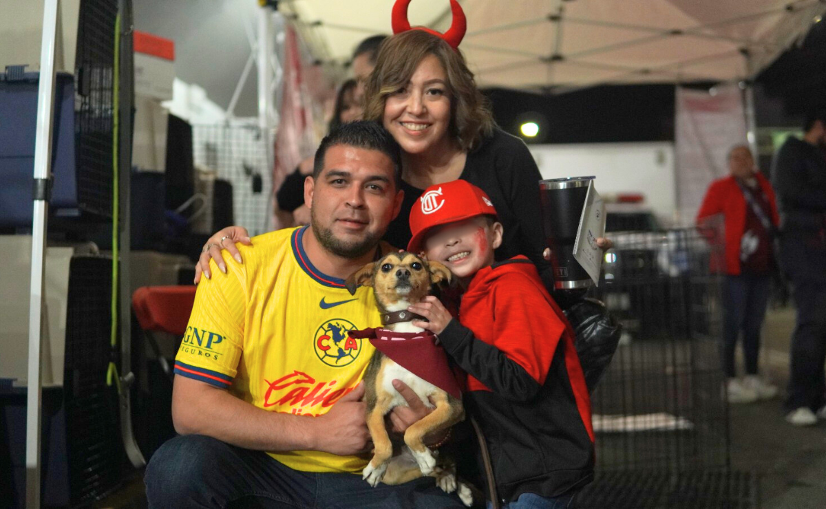 Partido perrón en el estado Nemesio Diez; lomitos al cuidado de la Cepanaf sudan la camiseta y consiguen adopción