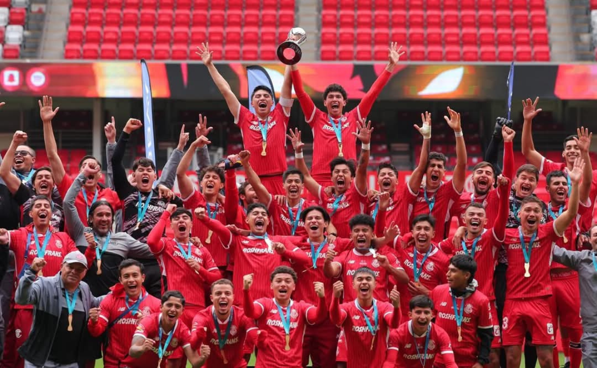 Toluca Sub-23, campeón de la Liga MX tras vencer a FC Juárez