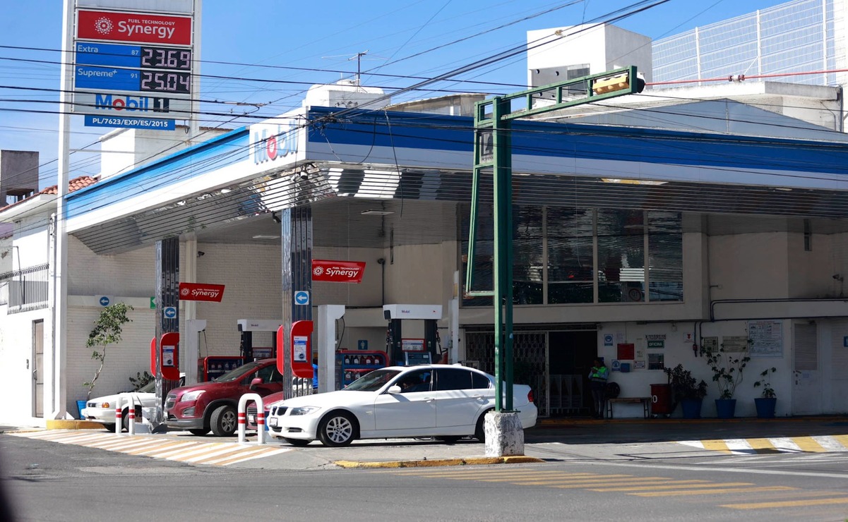 La Profeco implementó medidas para las gasolineras que incumplen la ley con elevación de precios. Foto: Alejandro Vargas