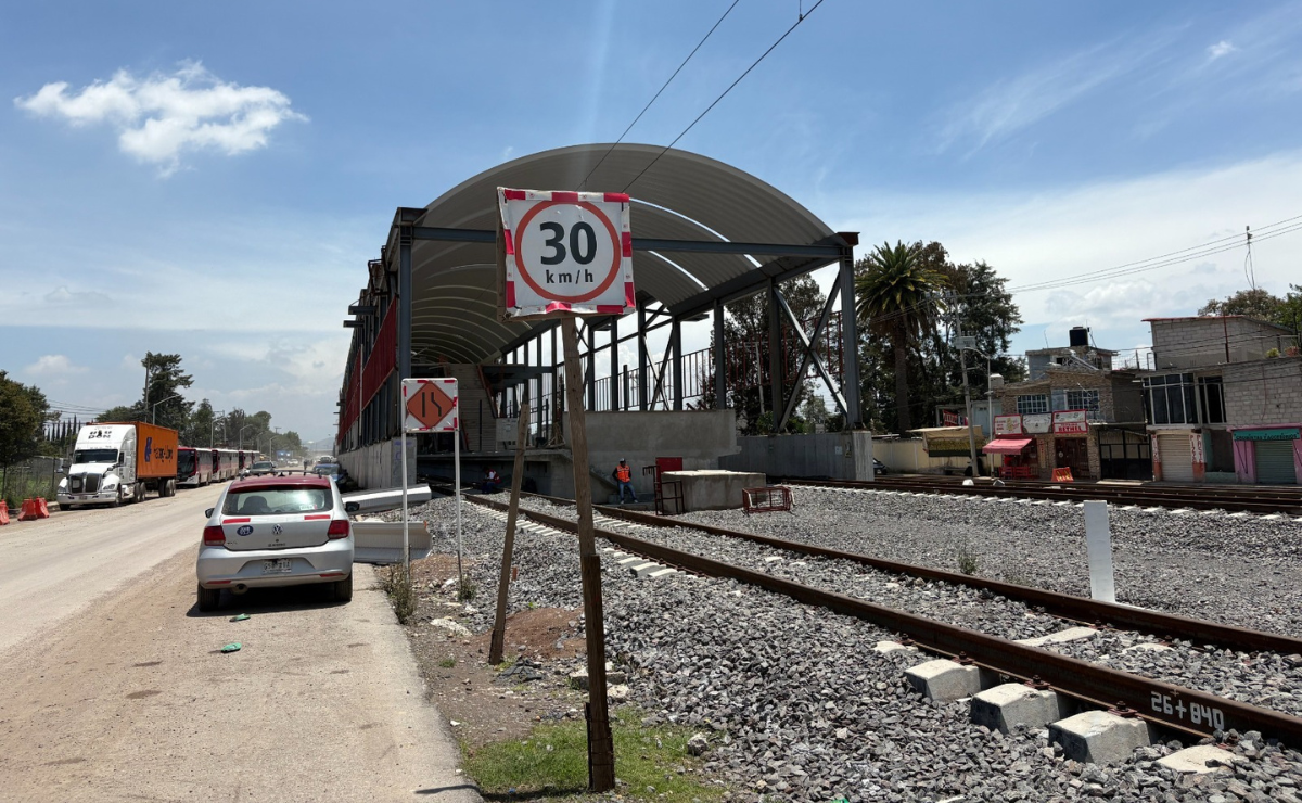 Conexión AIFA-Lechería lista en diciembre. El Tren Suburbano se prepara para operar, transformando la movilidad en la Zona Metropolitana. Foto: Arturo Contreras