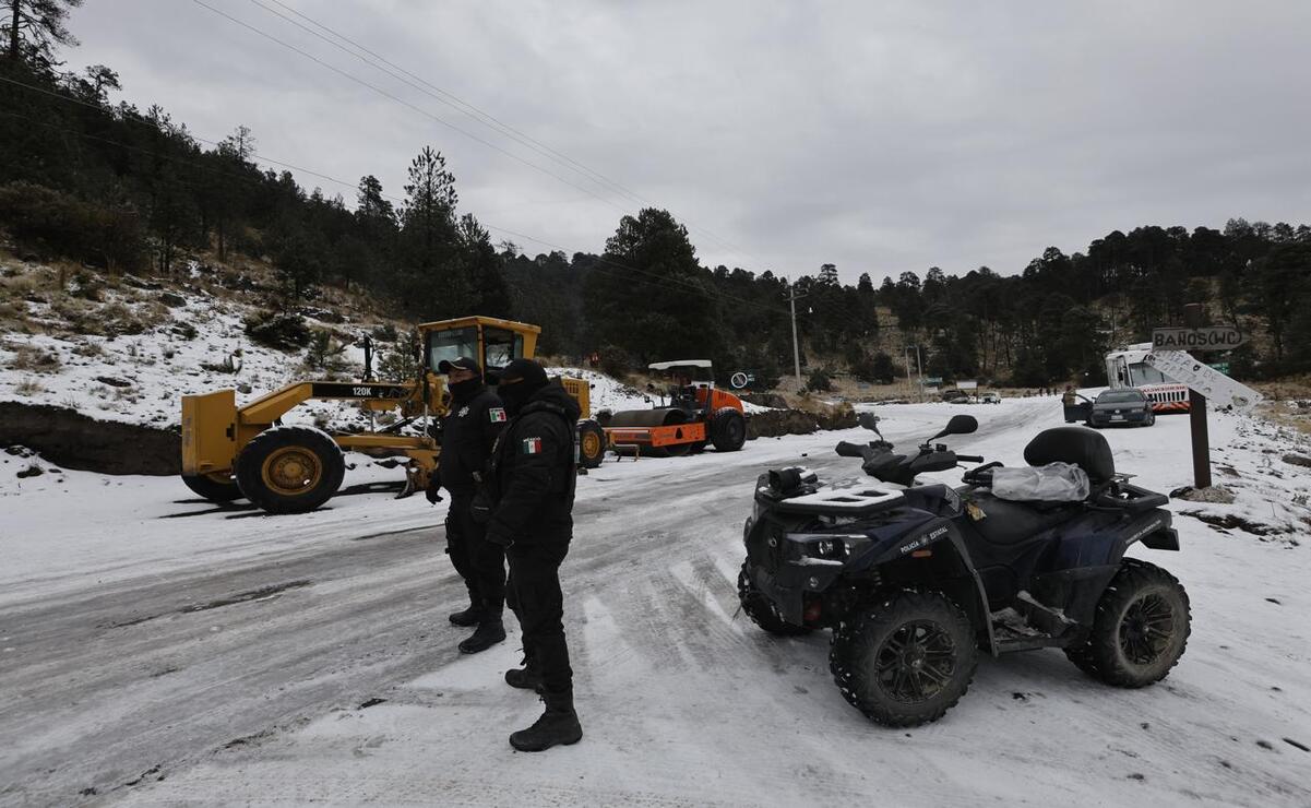 La magia del invierno transforma el Nevado de Toluca en un paraíso blanco. Sin embargo, la seguridad es prioridad y el acceso permanece restringido. Foto Jorge Alvarado