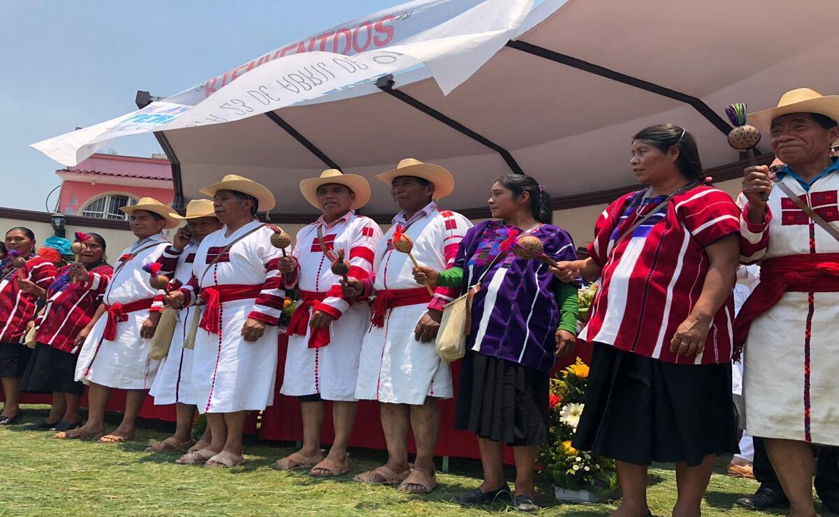 133 mujeres indígenas y afromexicanas acompañarán a Claudia Sheinbaum en la entrega del Bastón de Mando. Foto: Especial.
