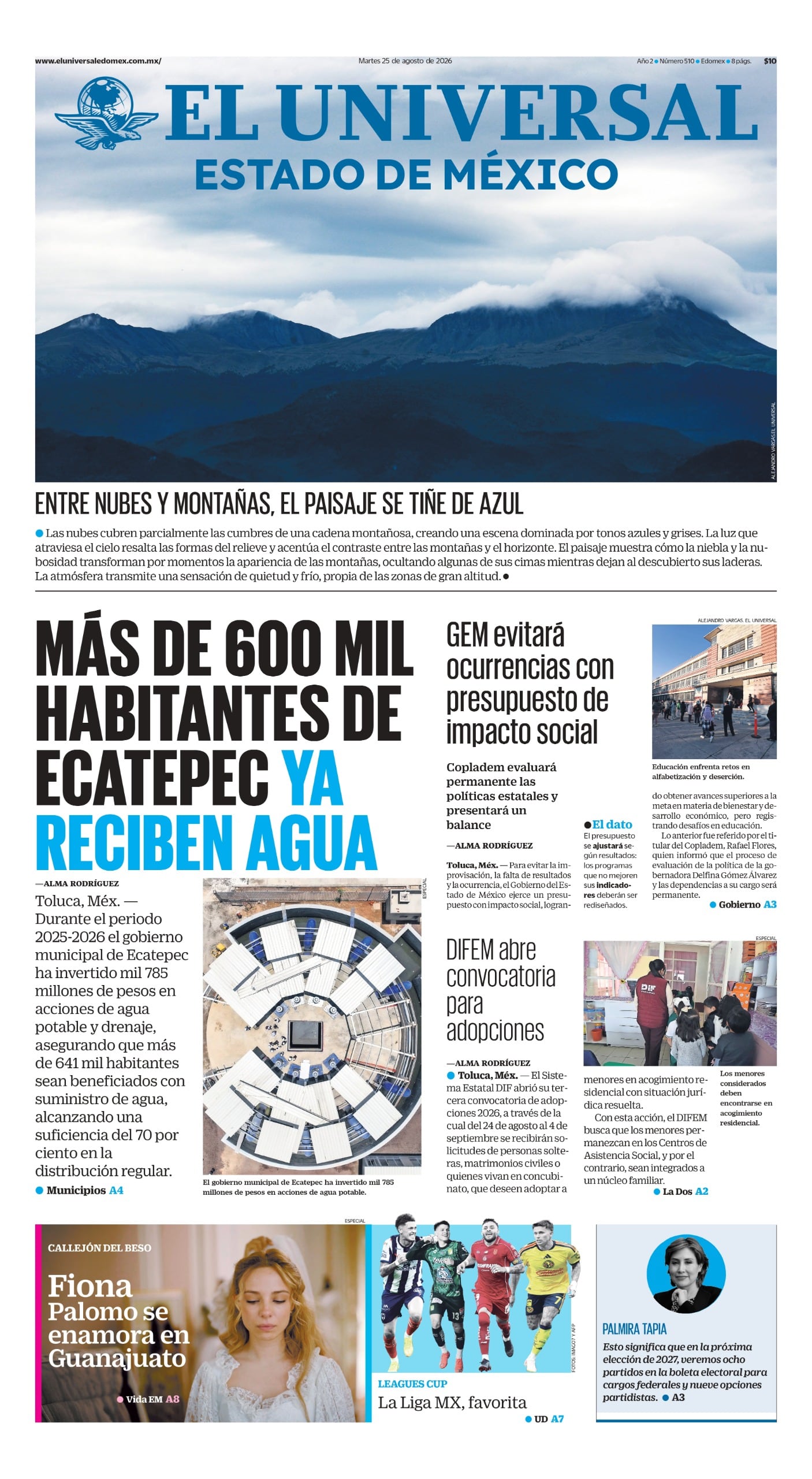 Portada 25 de agosto de 2026