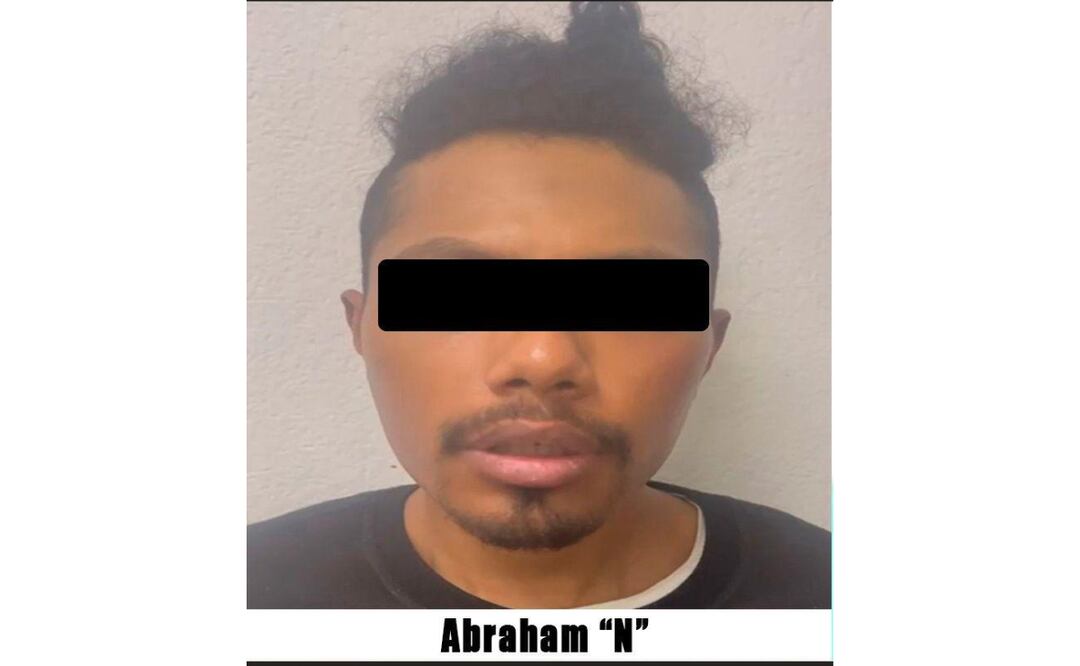 Abraham, presunto integrante de un grupo delictivo liderado por Néstor Arturo, alias “El 20” Foto: Especial