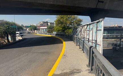 Naucalpan: Rehabilitan puente San Esteban tras incidentes vehiculares