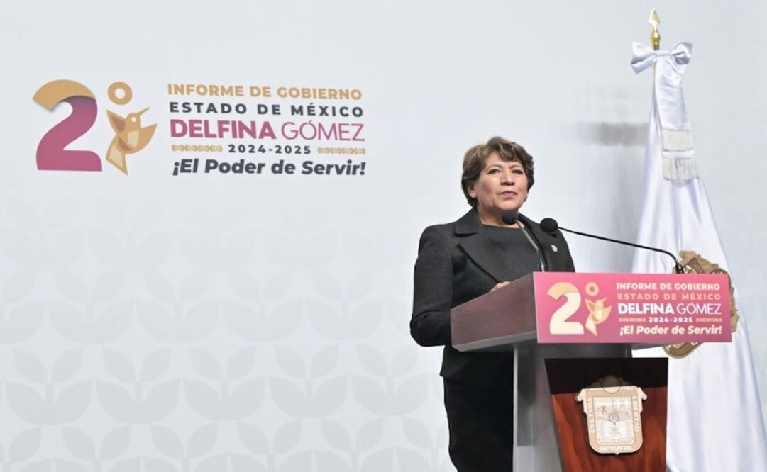 Delfina Gómez, gobernadora del Edomex / Foto Especial