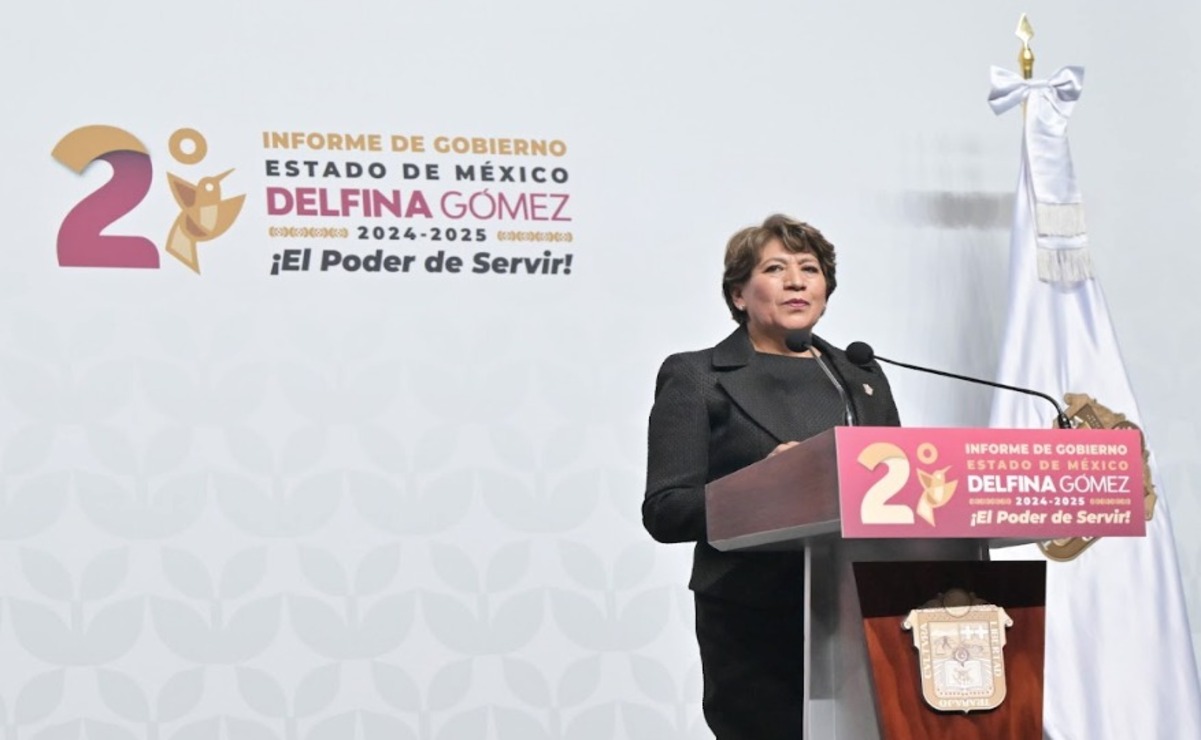Delfina Gómez, gobernadora del Edomex / Foto Especial