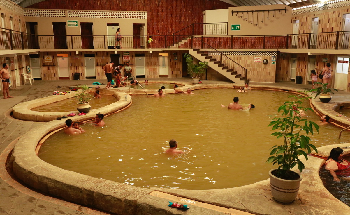 Disfruta de las albercas de aguas termales / Foto Especial