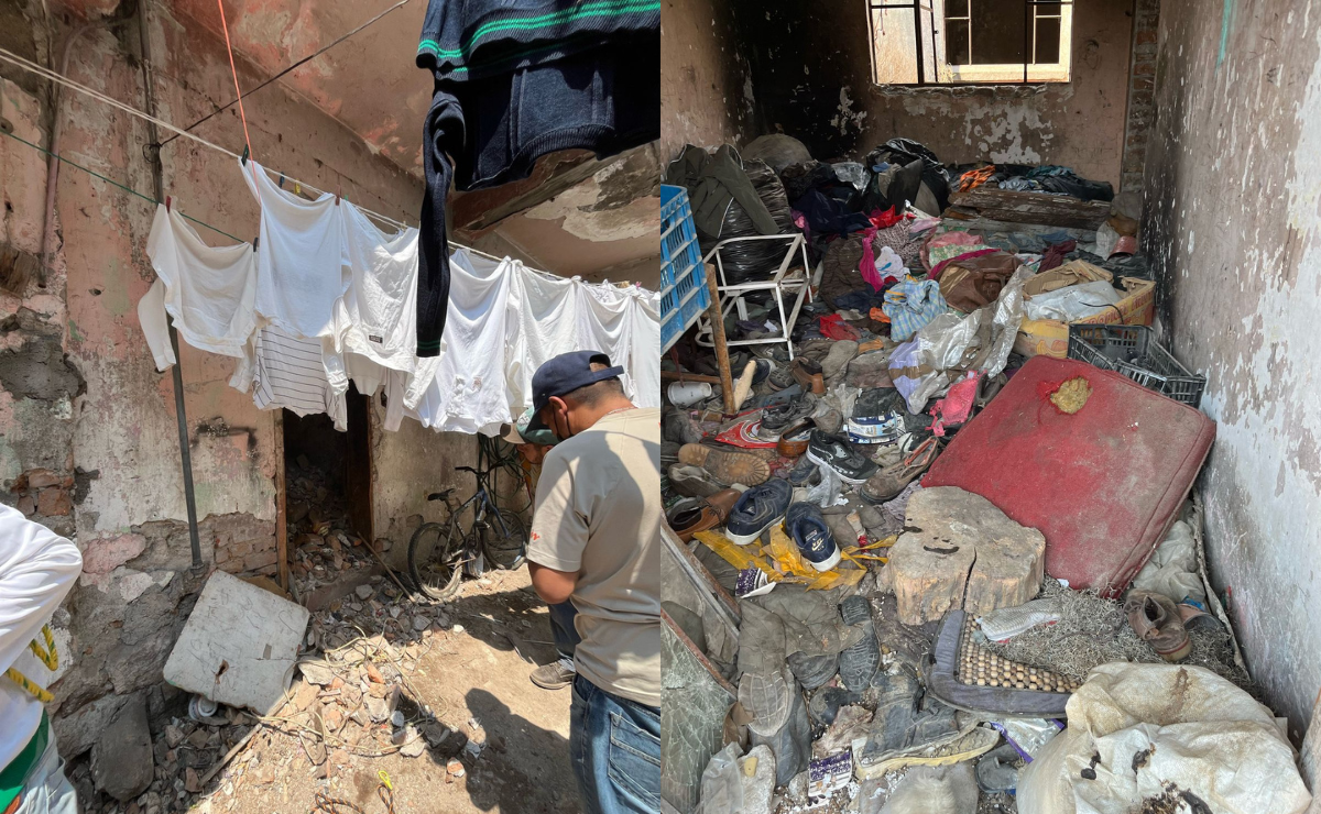 Operativo conjunto de la Fiscalía y el Centro de Control y Bienestar Animal de Toluca asegura inmueble y rescata a nueve perros maltratados Foto: Especial