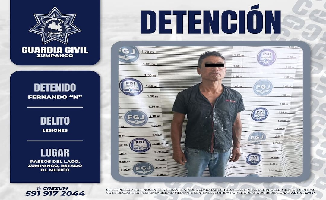 Al hombre lo señalan como probable partícipe de los delitos de allanamiento de morada y lesiones. Foto: especial