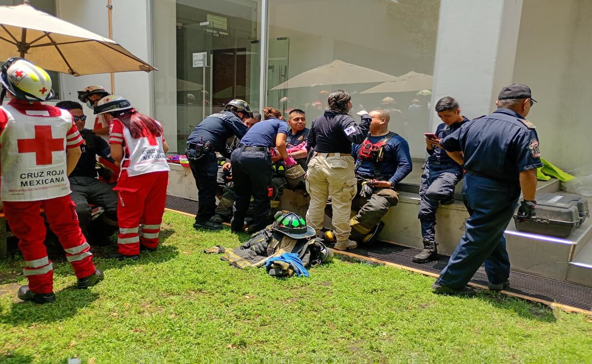Evacuan Parque Industrial en Tlalnepantla por fuga de gas